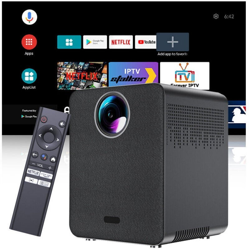 Topleo 5G WiFi Bluetooth 1080P Portable Projector Supported 400" Home & Outdoor