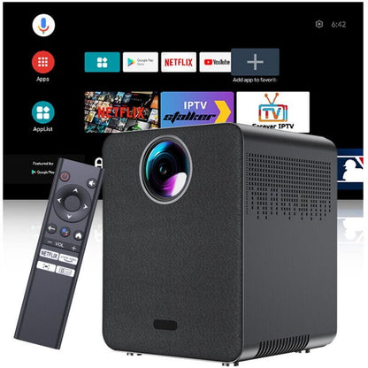 Topleo 5G WiFi Bluetooth 1080P Portable Projector Supported 400" Home & Outdoor