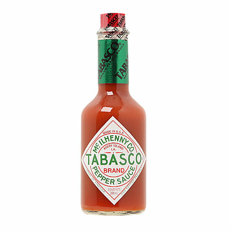 McIlhenny Tabasco Pepper Sauce 350ml Original Flavor Hot Chilli BBQ Spicy Sauce