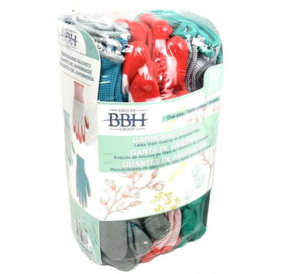 Groupe BBH Latex Foam Comfort Grip Breathable Durable Gardening Gloves for Women