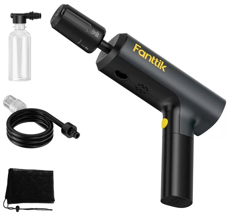 Fanttik K100 Flip Foldable Portable Cordless Electric Pressure Washer Gun