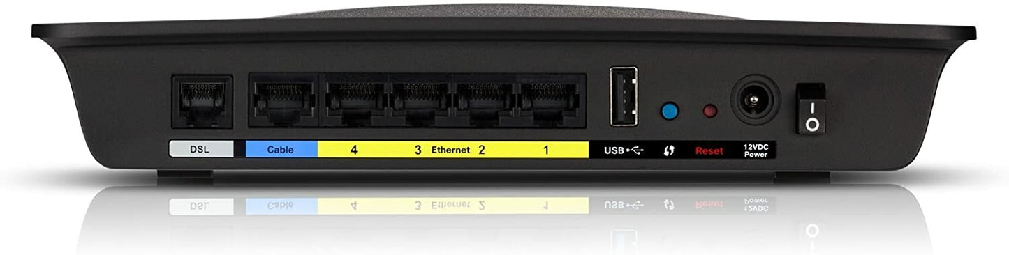 NEW Linksys X3500 Dual-Band Wireless N750 Modem Router with ADSL2+
