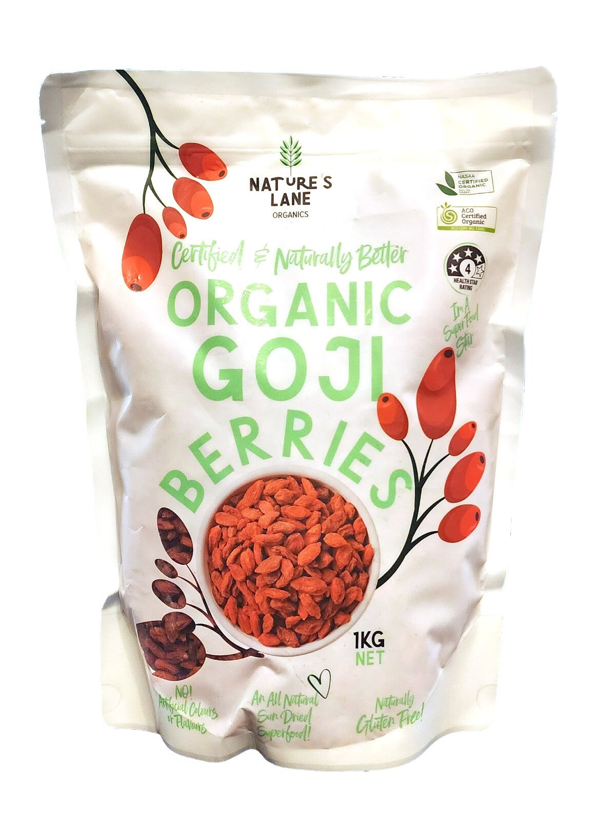 Premium Quality Organic Goji Berries 1Kg Boost Your Health & Vitality Naturally
