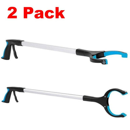 BirdRock Grabber Reacher Tool w/ 90° Rotating Jaw & Magnet for Elderly, Mobility