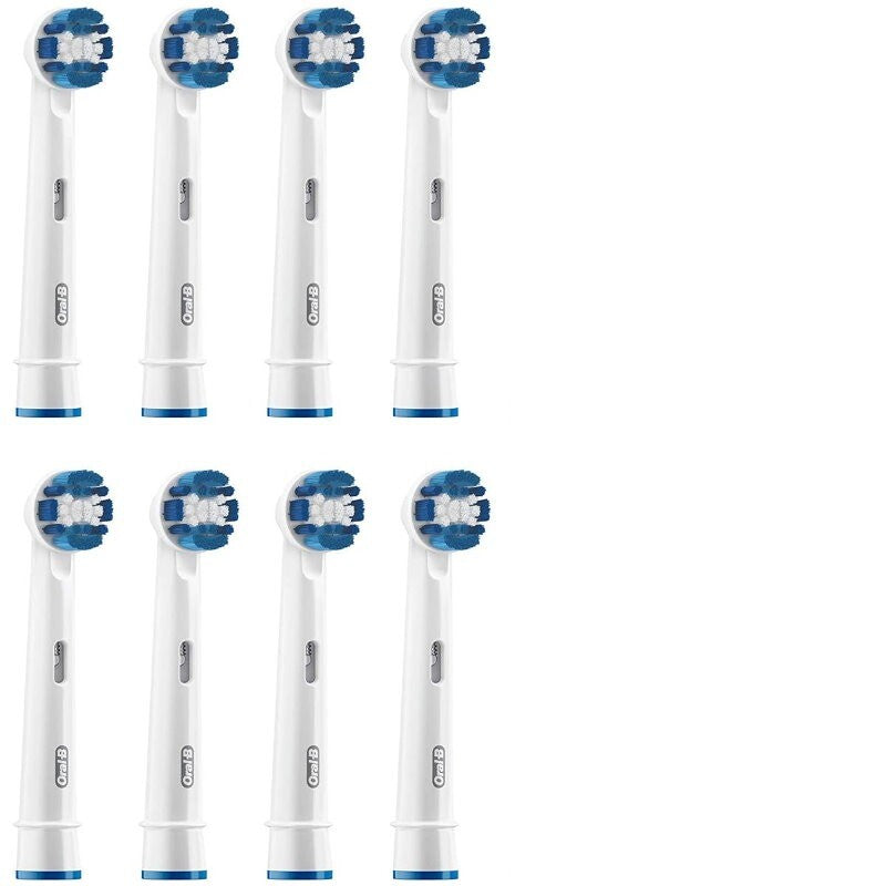 Oral-B Value Pack * 8 Precision Clean + 2 Floss Action * Replacement Brush Heads
