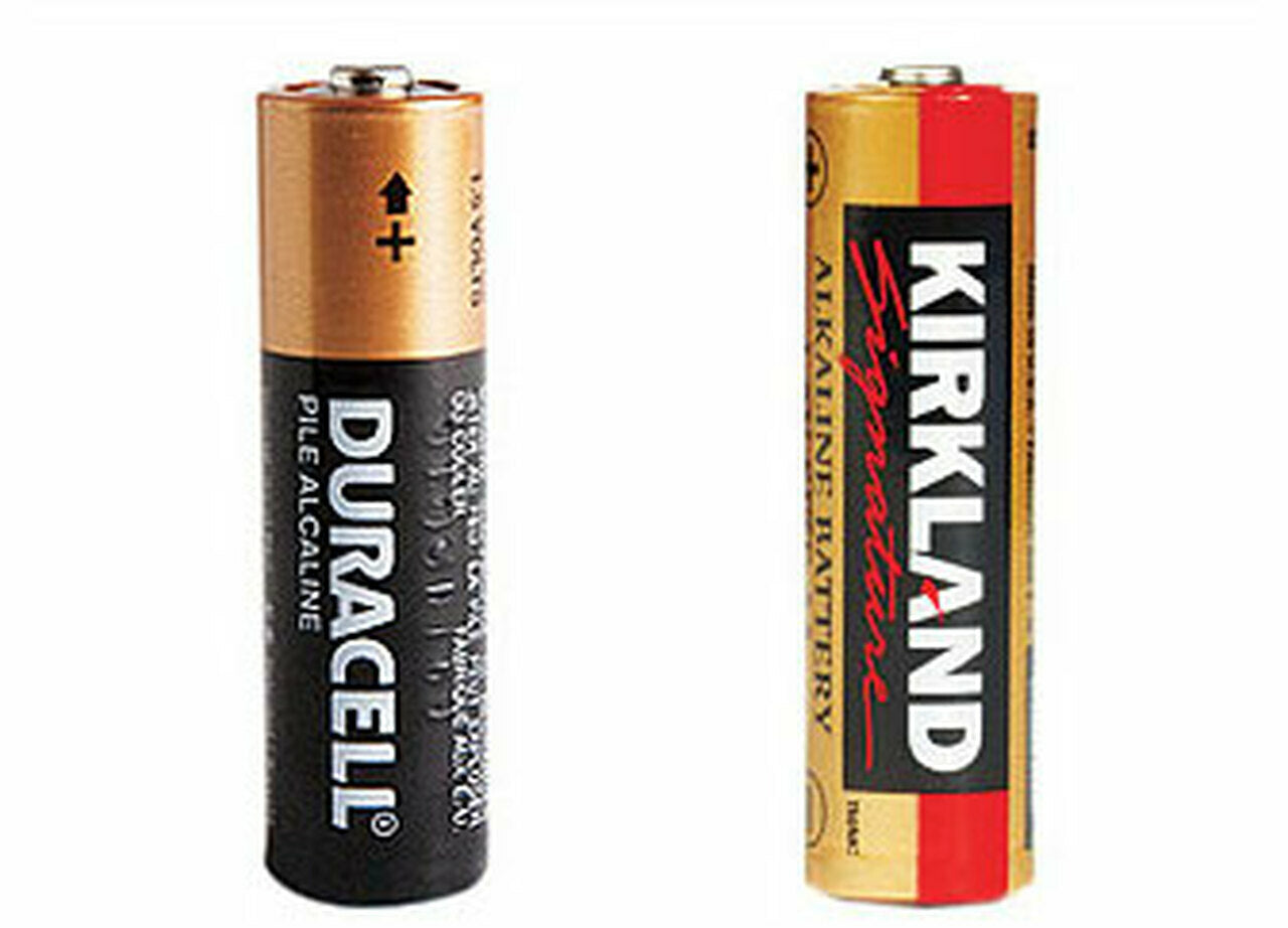 48 x Kirkland AA 1.5v Alkaline Remote Toy RC Battery Power Preserve Batteries
