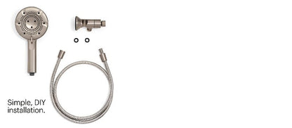 Brondell Nebia Merritt 5-Setting Magnetic Shower Head with Handheld Spray Combo