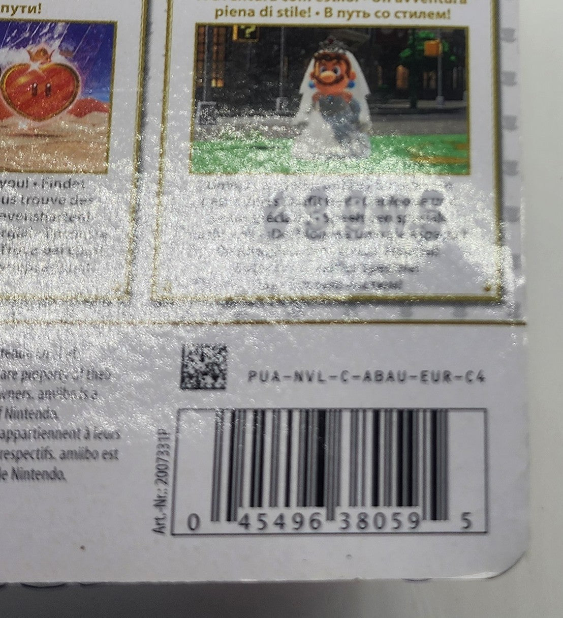 Nintendo Amiibo Character Peach Wedding Switch Wii U 3DS Odyssey Collection NFC