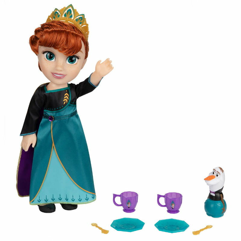Disney Princess Doll Tea Time w/ Friend - Doll, Outfit, Tea Cups, Plates, Spoons