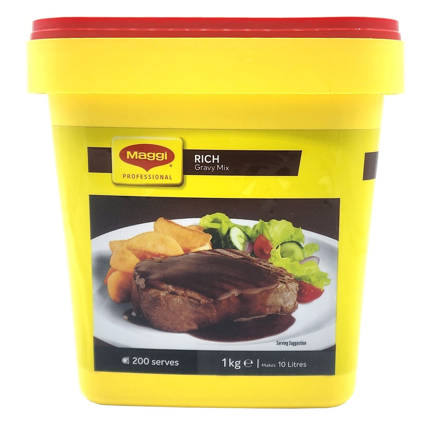 Maggi Rich Gravy Mix Classic Traditional Beef Style 1kg 200 serves Easy To Prep