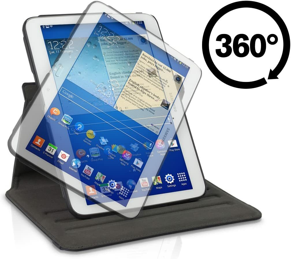 NEW Targus Versavu Rotating Tablet Case + Stylus Pen for Samsung Galaxy 3 10.1