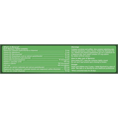 Berocca Energy Orange 12 Essential Minerals Vitamins 45 Effervescent Tablets