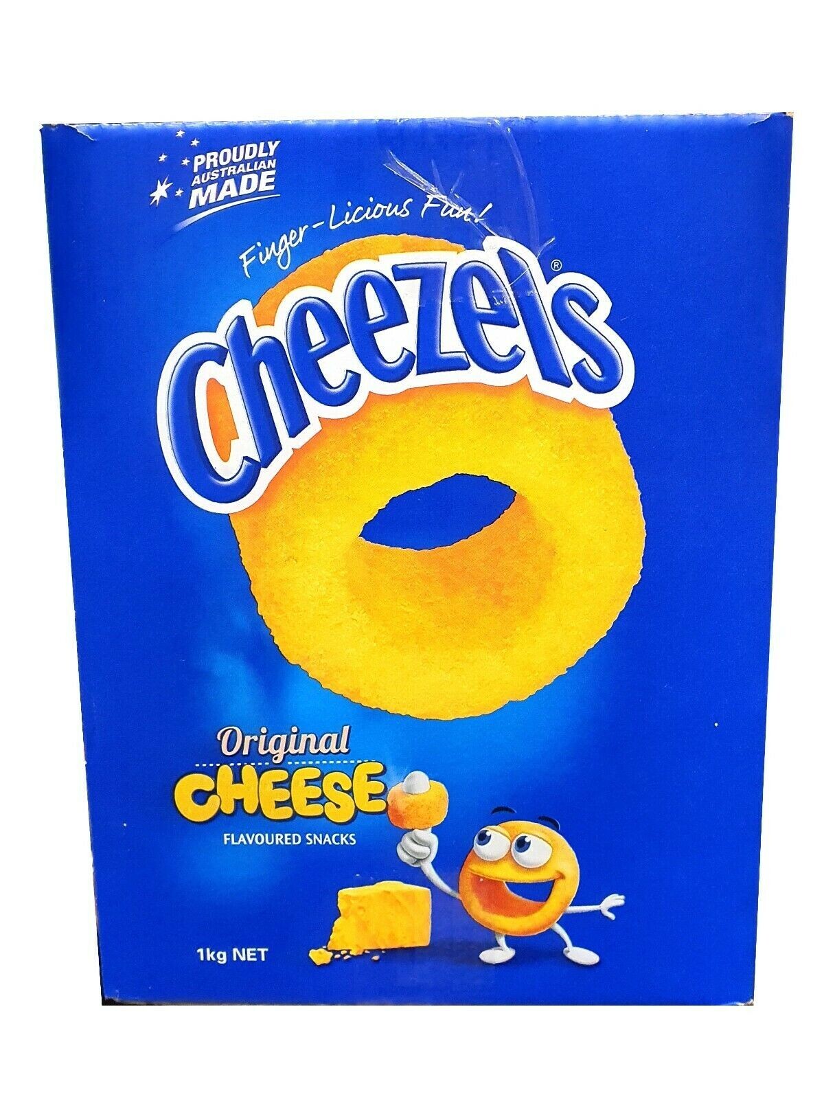 Cheezels Original Cheese Puffed Snack Australian Made Finger Food Kids Snack 1kg