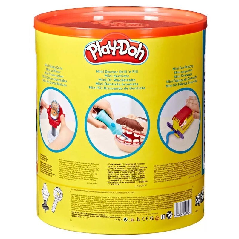 Play-Doh Big Time Classics Canister Large Tools & Storage Activity Set for 3+