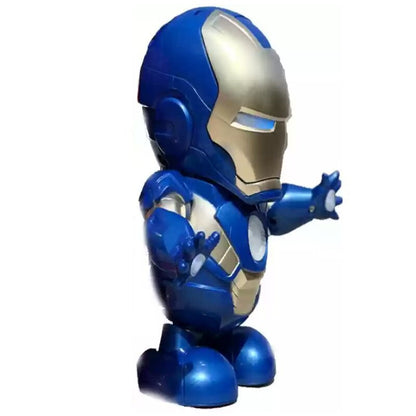 Iron Lady Pepper Potts Mini Dancing Robot Musical Superhero Lights & Music