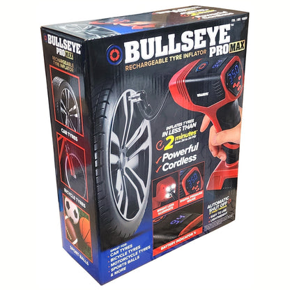 Automatic Cordless Portable Rechargeable Tyre Inflator Air Compressor Gauge 12v