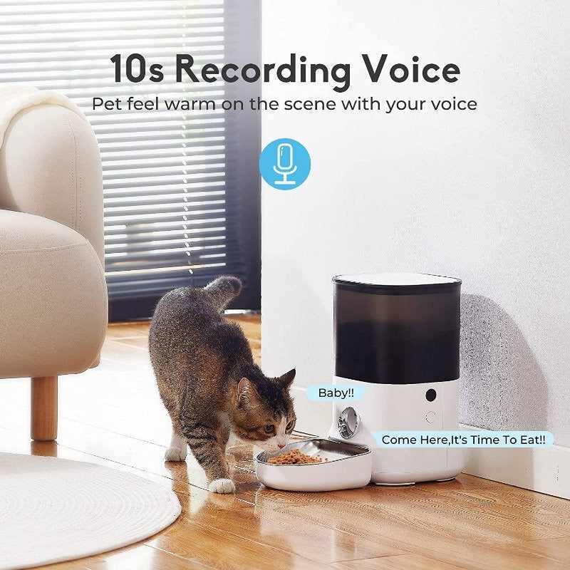 Dogness F14 Cube App Pet Dog/Cat Automatic Programmable Feeder Large 6L -Express