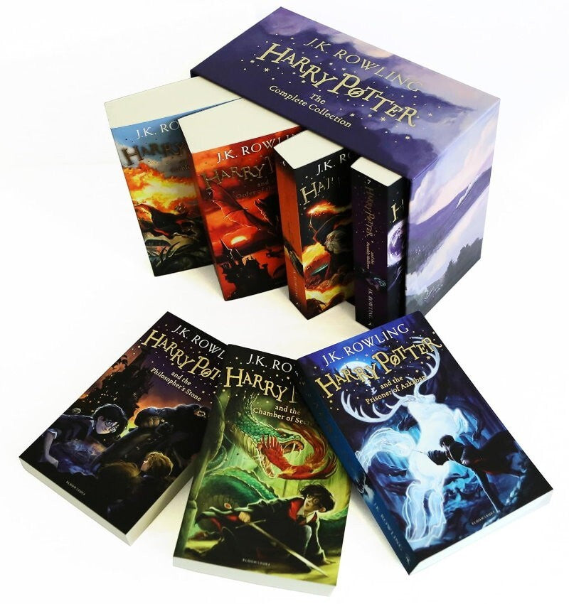 Harry Potter - The Complete Collection 7 Book Boxset by J.K. Rowling