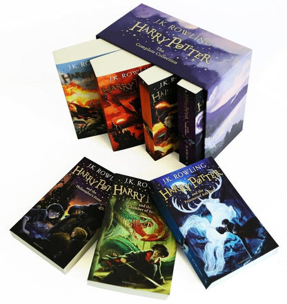 Harry Potter - The Complete Collection 7 Book Boxset by J.K. Rowling