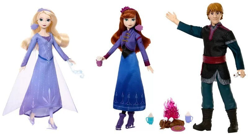 Mattel 11" Disney Frozen / Disney Moana 2 Fashion Dolls & Accessories Ages 3+