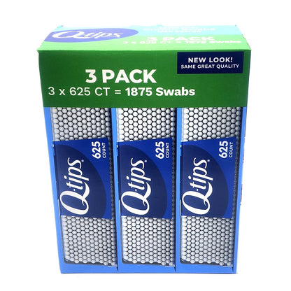 Q Tips 1875 Cotton Swabs Cleaning Tips Pure Cotton First Aid Baby Care Clean