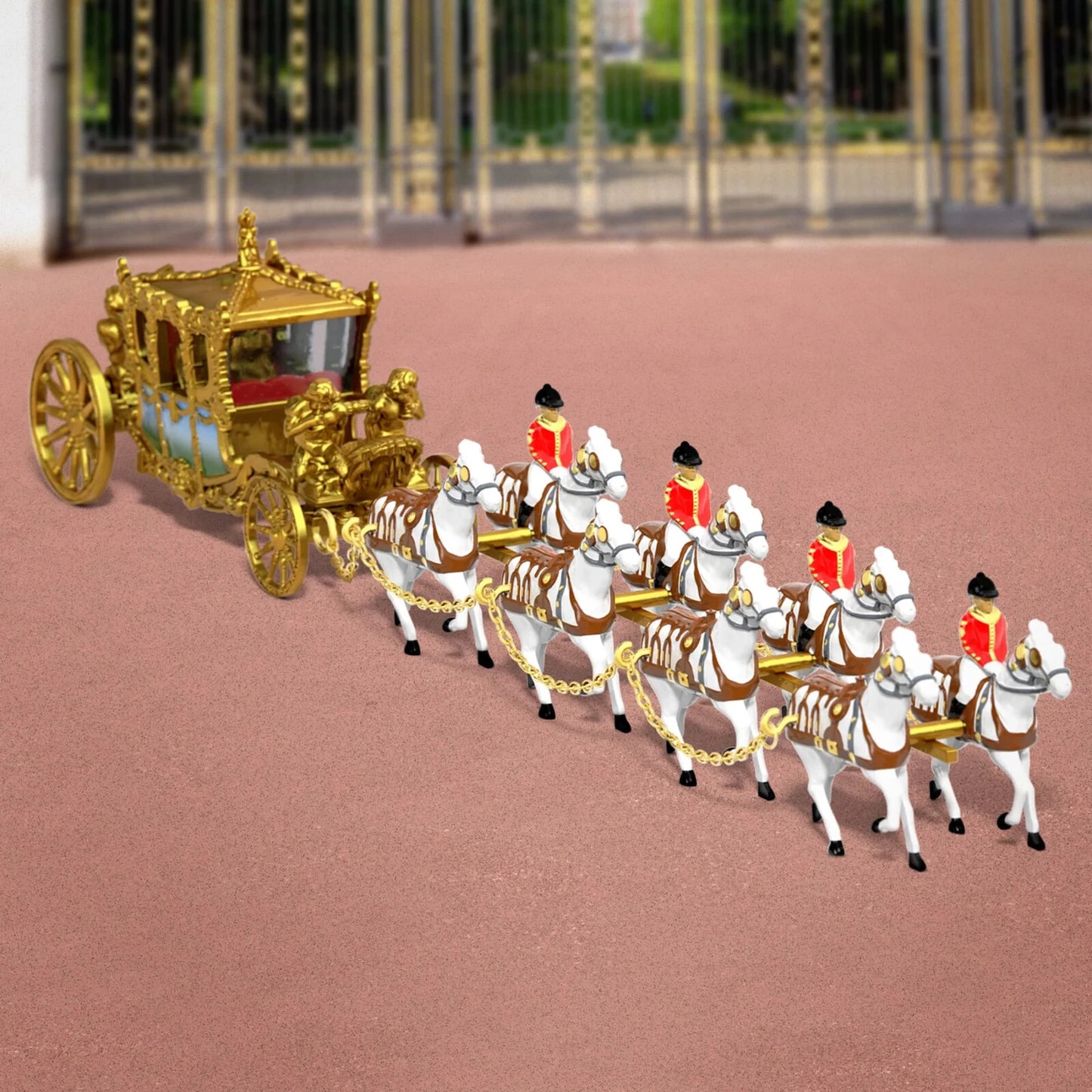 Matchbox Collectors 1762 Gold State Coach 2023 King Charles III Coronation HWJ96