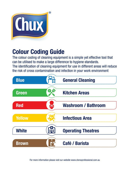 Chux Commercial Original SuperWipes 144 Wipes 56cm x30cm Handy Roll Multipurpose