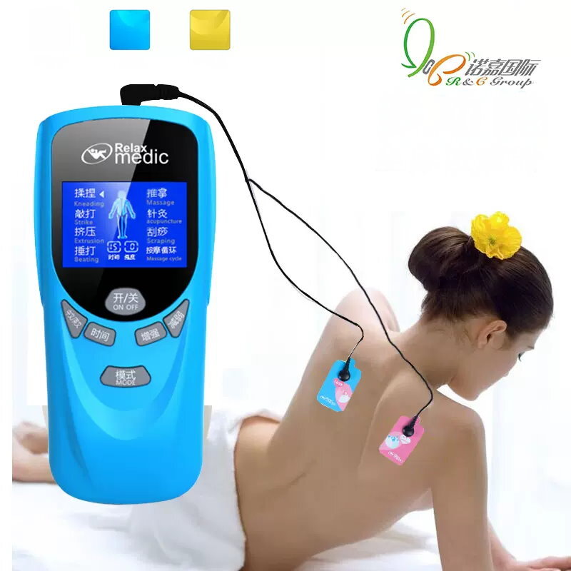 ROCAGO RM-811 TENS/EMS Digital Meridian Massager 2 Acupuncture Electronic Pulse