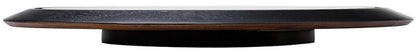 BIRDROCK HOME 18" Wood Chalkboard Lazy Susan Turntable Organizer with Pencil
