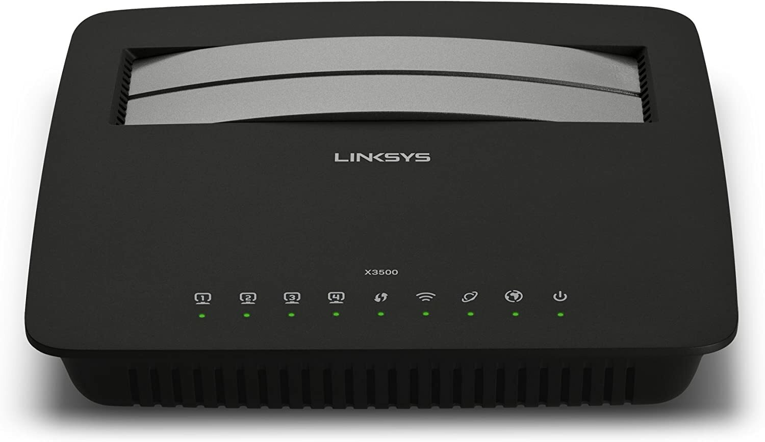 NEW Linksys X3500 Dual-Band Wireless N750 Modem Router with ADSL2+