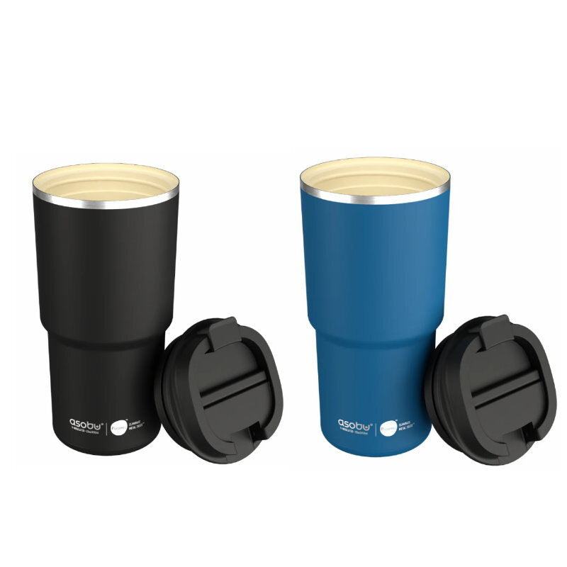 Asobu 650ml Puramic Pick Me Up & Go Coffee Travel Mug Vaccum Isolated Tumbler
