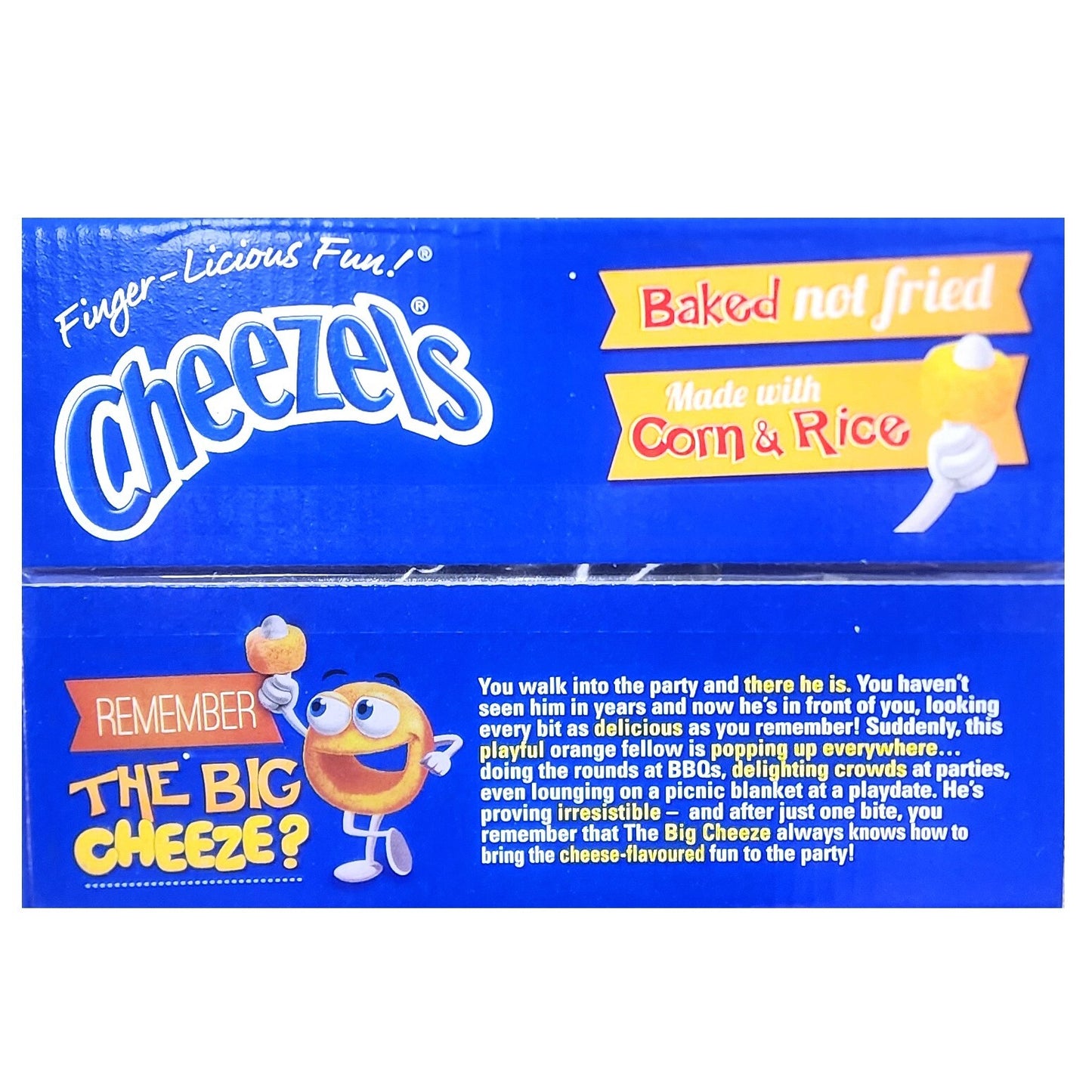 Cheezels Original Cheese Puffed Snack Australian Made Finger Food Kids Snack 1kg