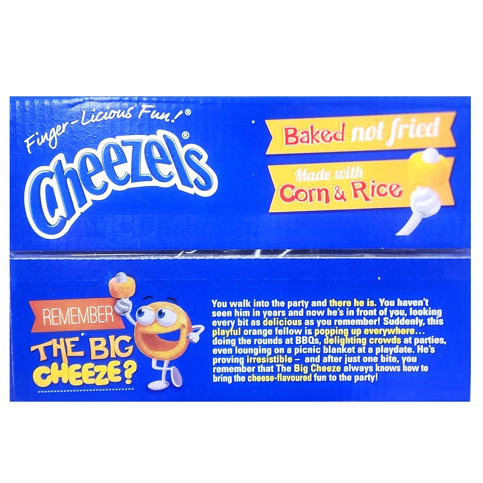 Cheezels Original Cheese Puffed Snack Australian Made Finger Food Kids Snack 1kg