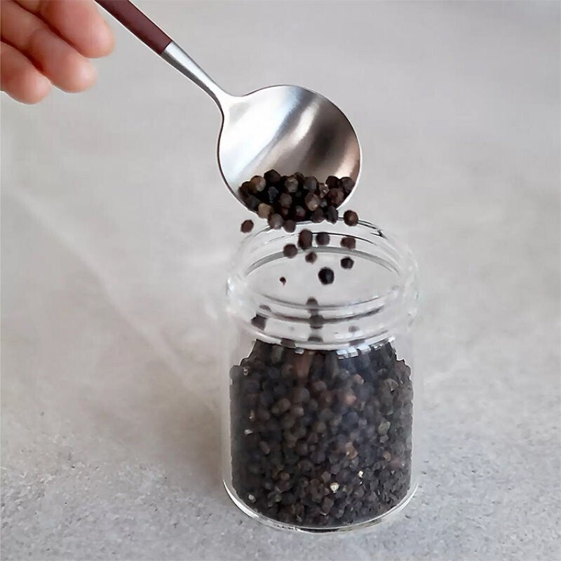 CARAHAN Salt / Pepper Gravity Activated Electric Grinder Set Adjustable & AUTO