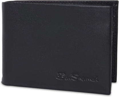 Ben Sherman 2-Pack Men's Leather Wallet & Belt Gift Set Presented in a Giftbox
