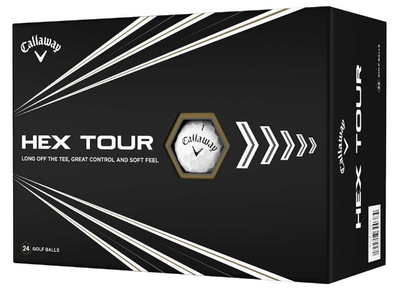 Callaway Hex Tour Soft Golf Balls - Longer off the tee, More Spin