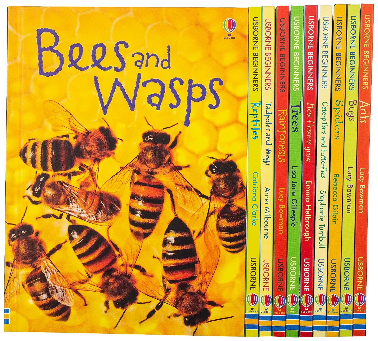 Usborne Beginners Nature 10 Books Collection Set Children Educational Book Gift
