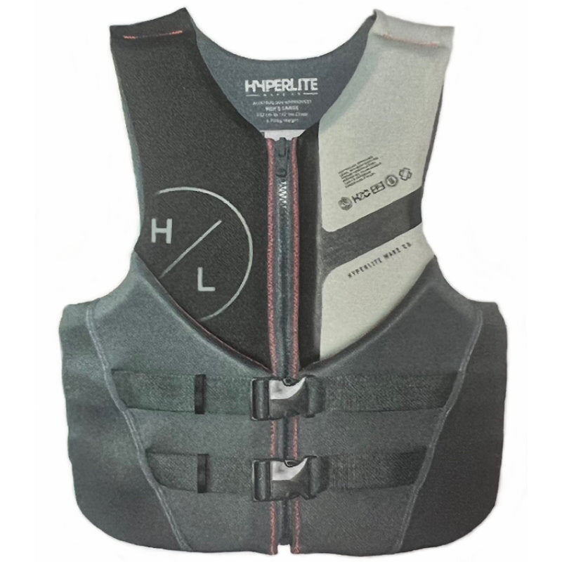 Hyperlite Wake Co Mens Elite Life Jacket Vest Australian Approved Water Sports
