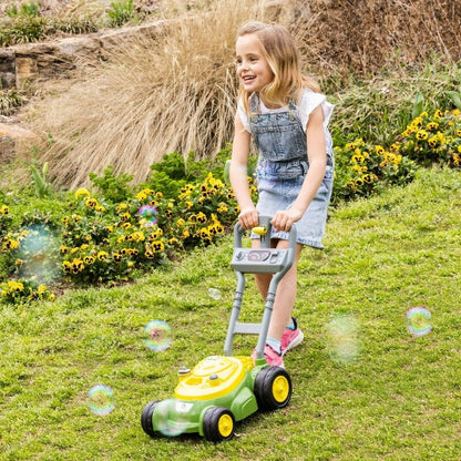 John Deere Bubble Lawn Mower for Toddlers Automatic Bubble Blowing Machine