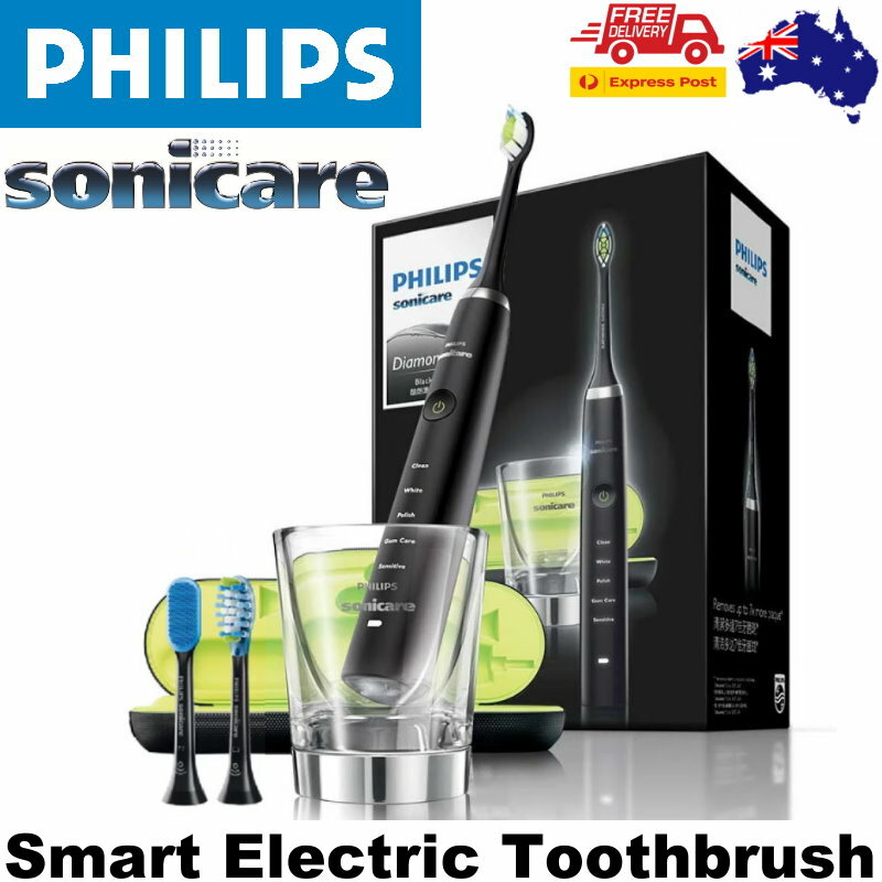 Philips Sonicare DiamondClean Sonic Electric Toothbrush w/ Charging Travel Case
