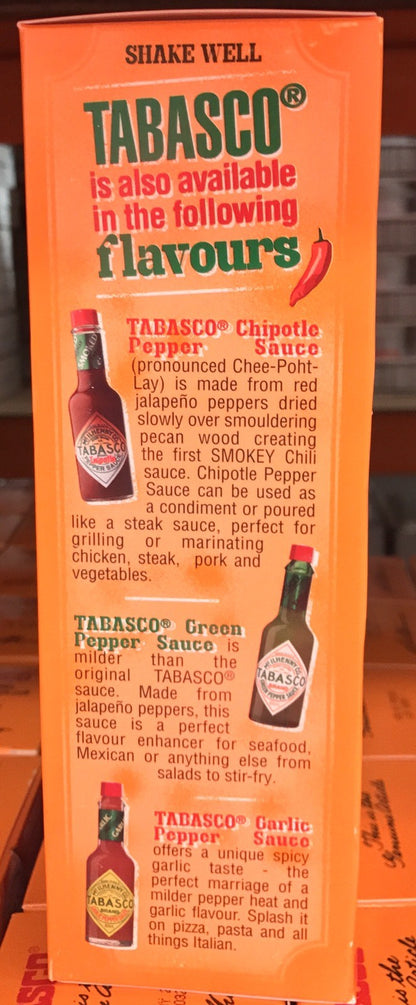 McIlhenny Tabasco Pepper Sauce 350ml Original Flavor Hot Chilli BBQ Spicy Sauce