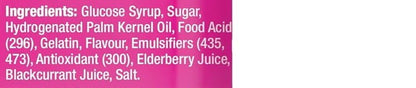 Zappo 30-Pack Grape & Strawberry Sour Flavoured Chews Lollies Mega Pack 870g
