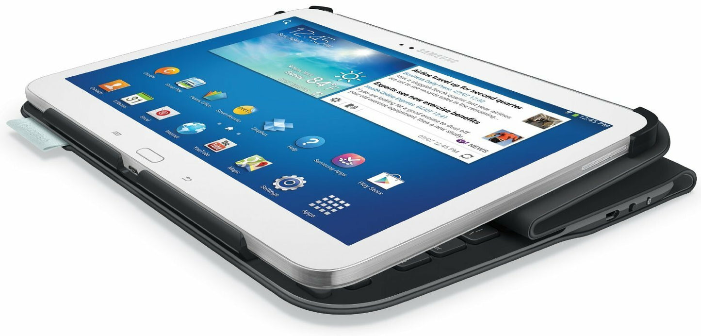 NEW Logitech S310 Ultrathin Keyboard Folio for Samsung Galaxy Tab 3 10.1