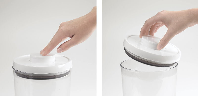 OXO SoftWorks 3-Piece Airtight POP Round Canister Set - 1.8 L, 2.8 L and 4.2 L