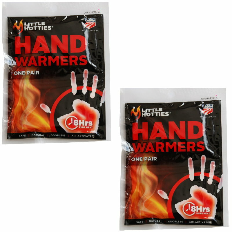 Little Hotties Hand Warmers Glove Pocket Natural Heat Indoor Outdoor Skiing
