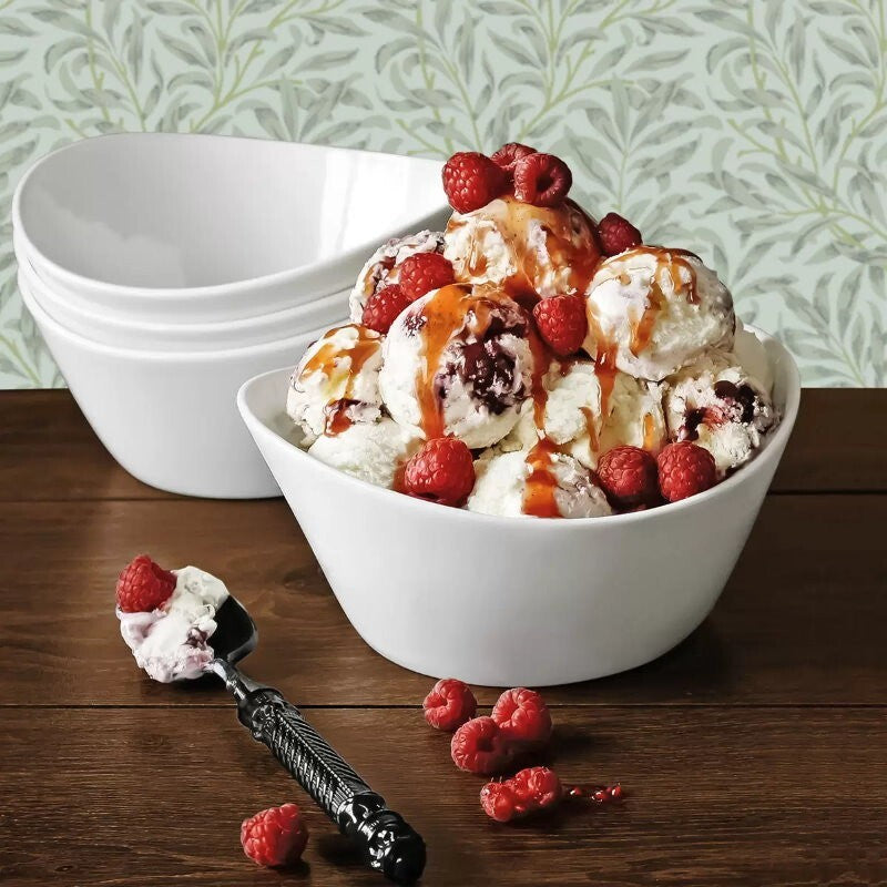 Over & Back 4 Piece Porcelain Serving Bowls Set 1.2L Oven & Dishwasher Safe
