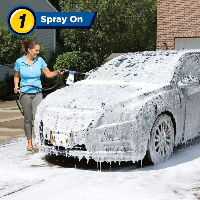 Carwash Cannon Car Wash Soap Foam Blaster Water Spray Gun With 5 Spray Settings