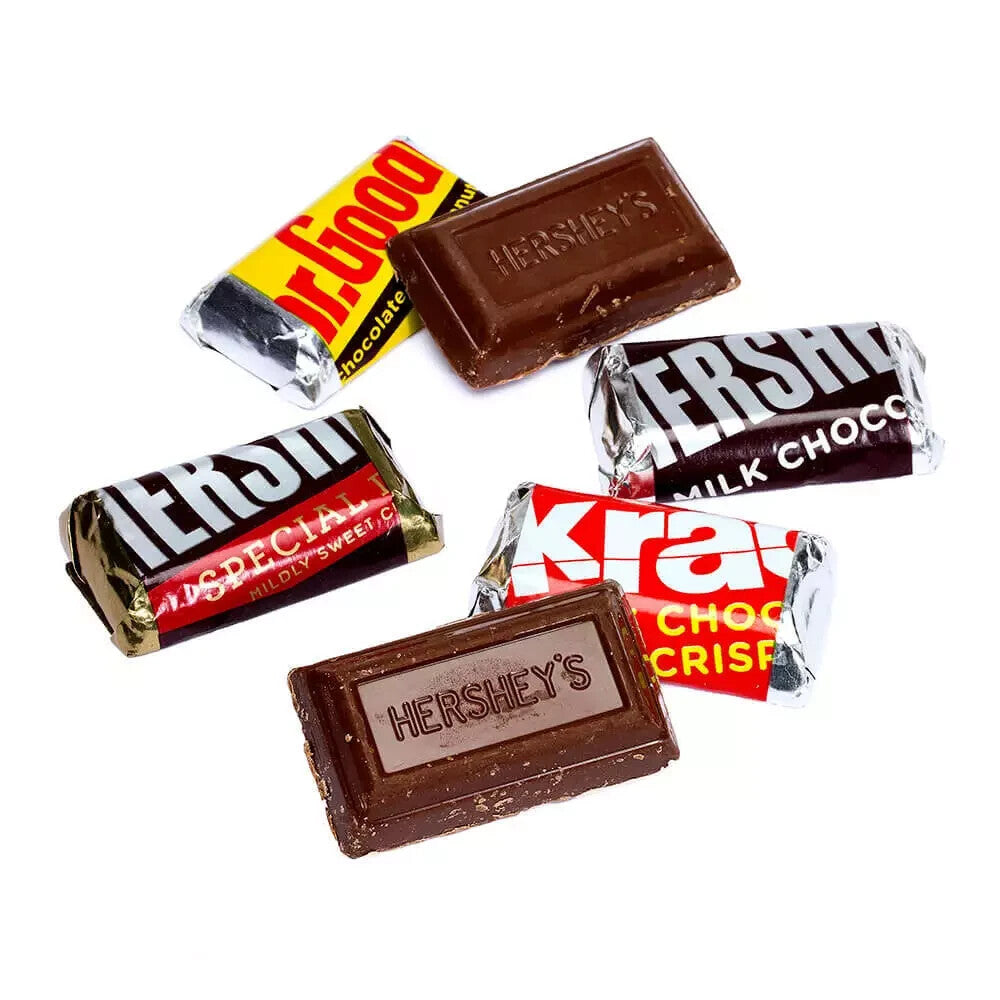 Hershey's Miniatures Assortment Delicious Milk Chocolate Candy Party Pack 1.58Kg