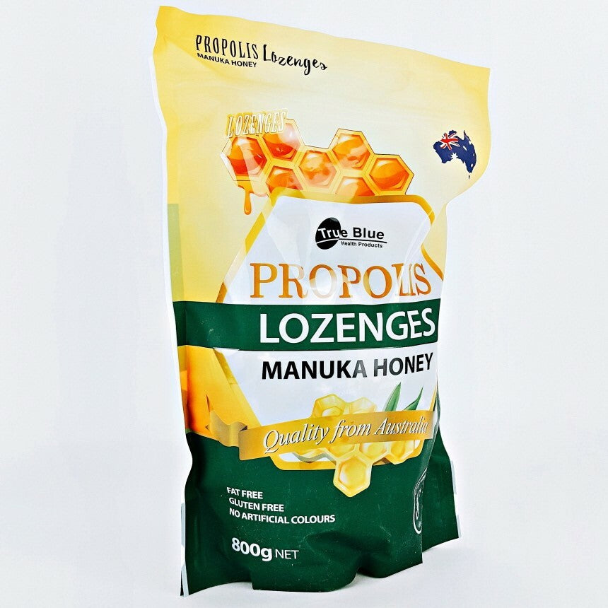 Propolis Lozenges Eucalyptus Manuka Honey Cough Drop 800g Australian Made UMF10+