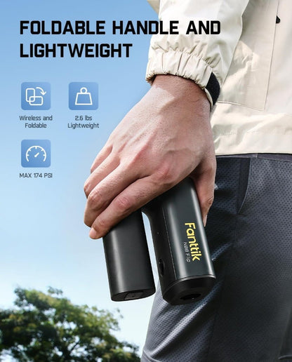 Fanttik K100 Flip Foldable Portable Cordless Electric Pressure Washer Gun
